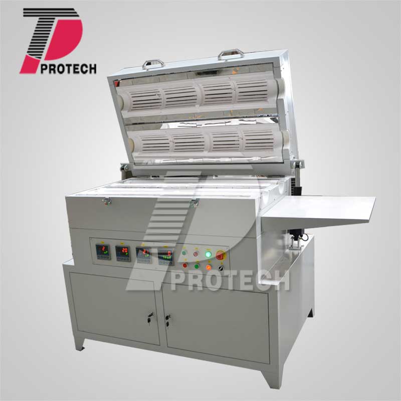 Double furnace tube -Tube furnace