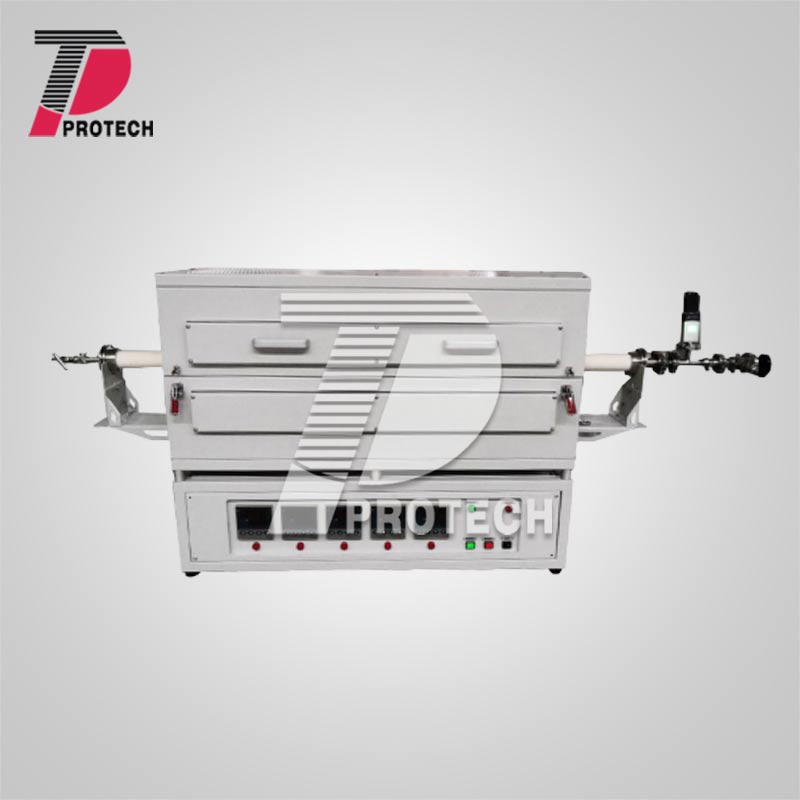 Five temperature zone tubular heating furnace