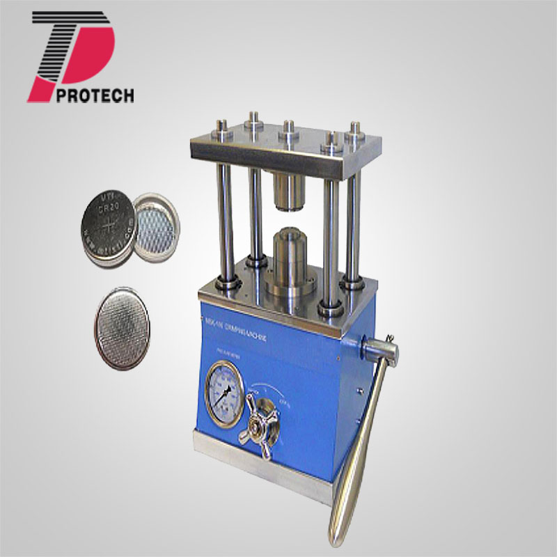 Compact Hydraulic Crimping Machine: One for All Button Cells