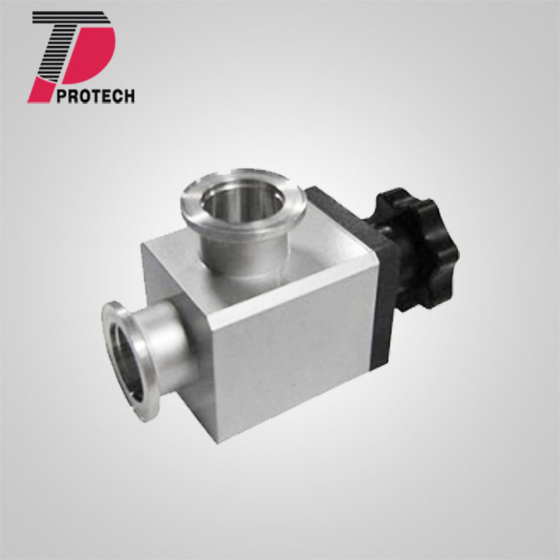 vacuum baffle valve