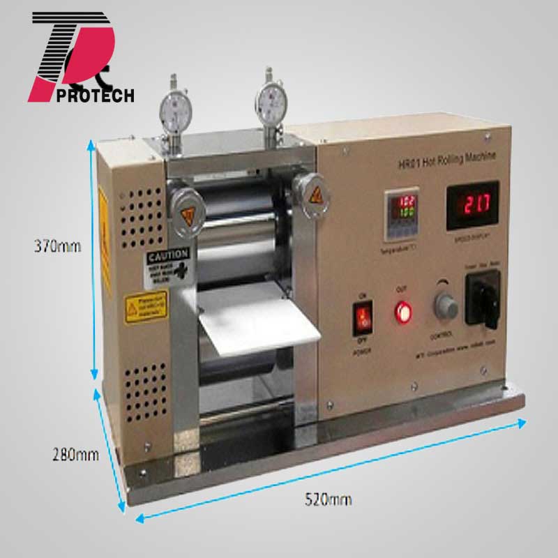 Precision 4＂ Hot Rolling Press / Calender up to 125°C - MS