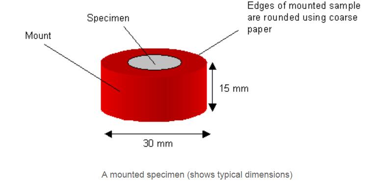 Metal specimen preparation