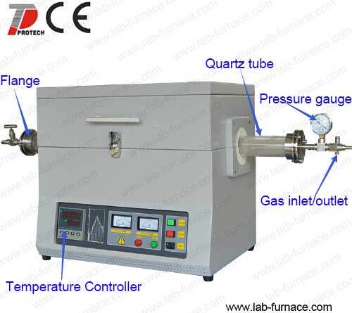 Quartz tube furnace