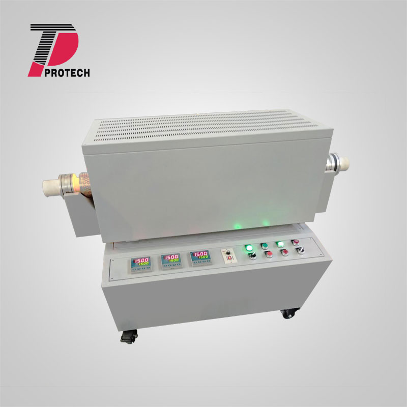 1600℃ Inclined Rotating Tube Furnace