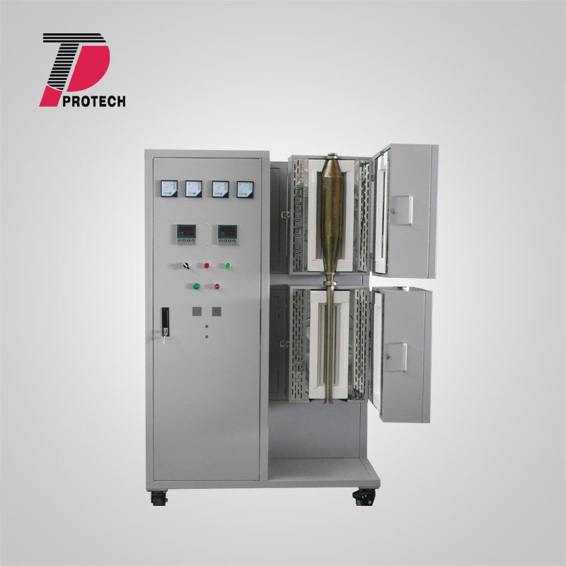 Metal tube vertical tube furnace