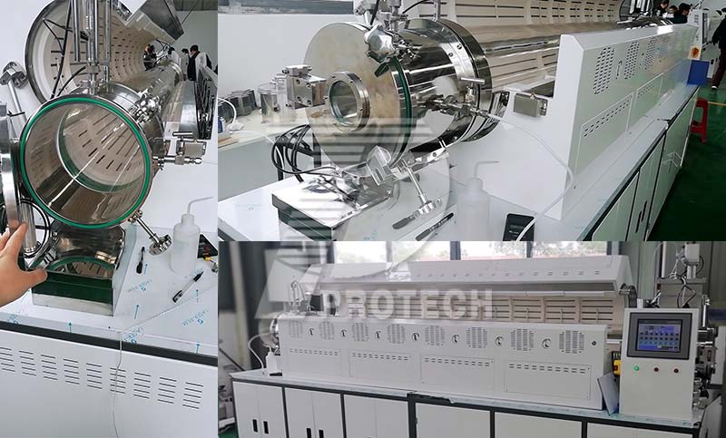 Large area CVD graphene growth equipment