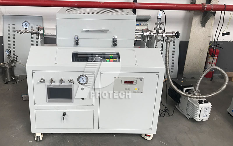 Real shot of 1200 ℃ CVD Chemical Vapor Deposition Coating System