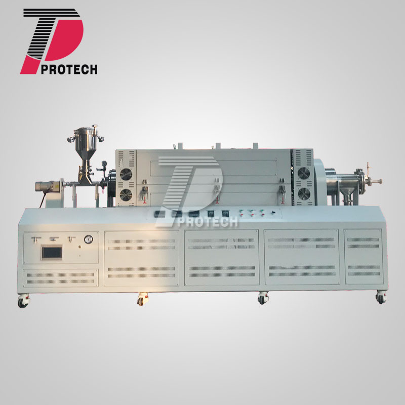 PT-TX1000-L150CK3W inclined rotary tube furnace