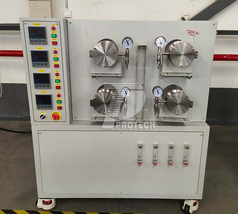 Four-channel tube furnace