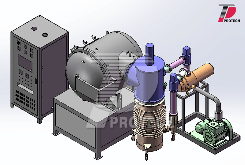 Talk about the specific quenching method of vacuum tube furnace