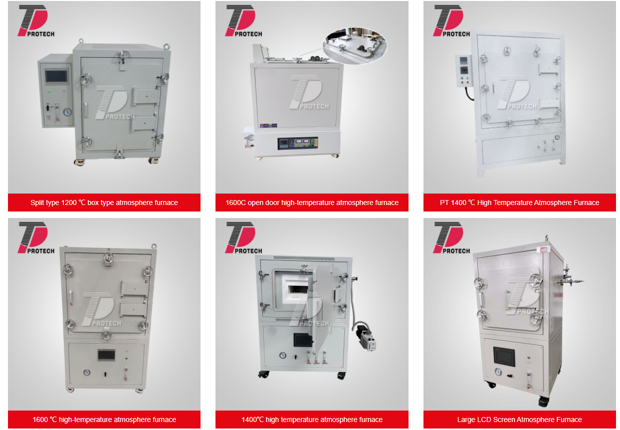 Various different models of atmosphere furnace