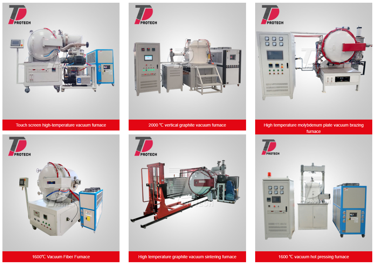 Various vacuum furnaces (click the picture to view more vacuum furnaces)