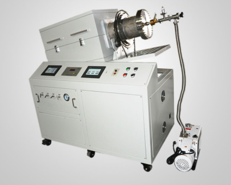 Vacuum rotary inclined tube furnace (click on the picture to view product details)