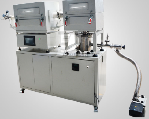 Customized two furnace vacuum tube furnace (click on the image to view product details)