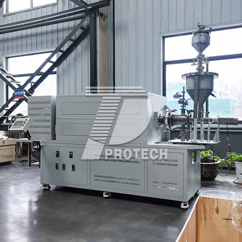 Large Diameter Three Temperature Zone Tube Furnace