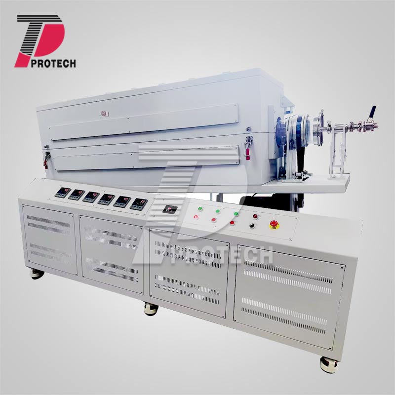Six-temperature-zone rotary tube furnace