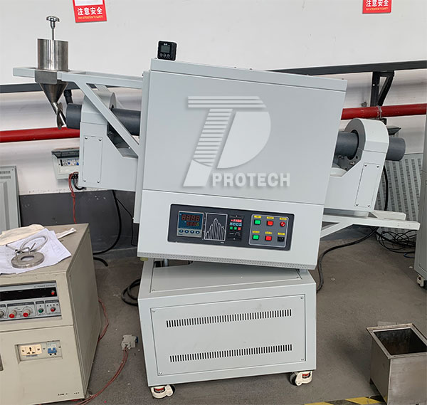 high temperature rotating tube furnace