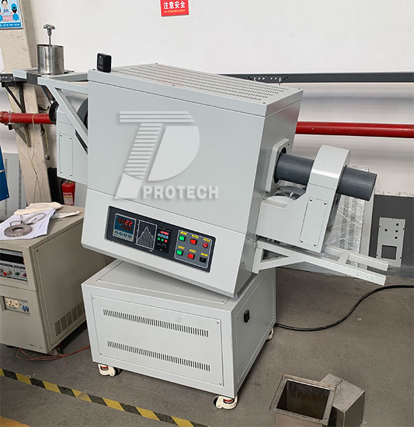 high temperature rotating tube furnace