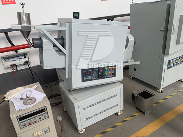 high temperature rotating tube furnace