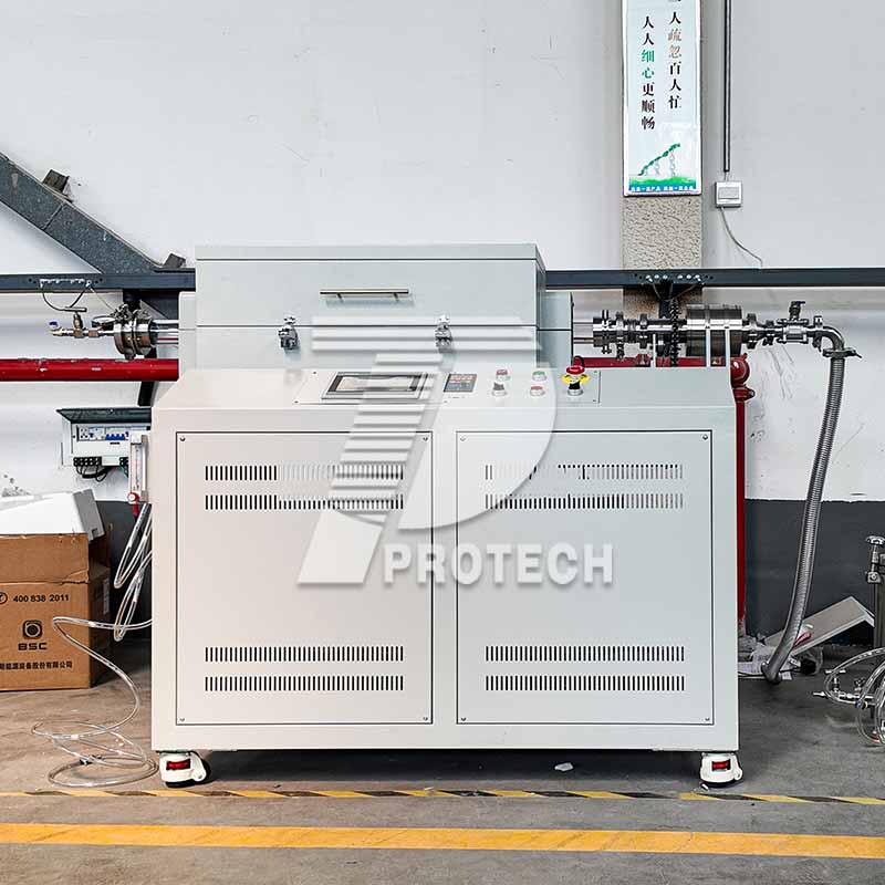 Rotary tilt tube furnace