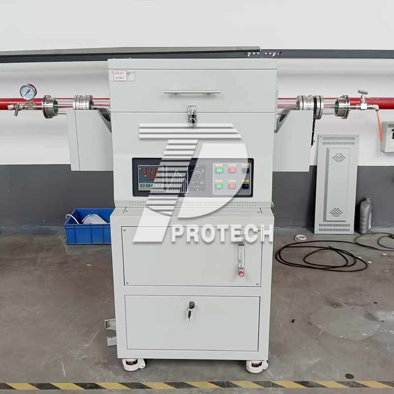 Rotary tilt tube furnace