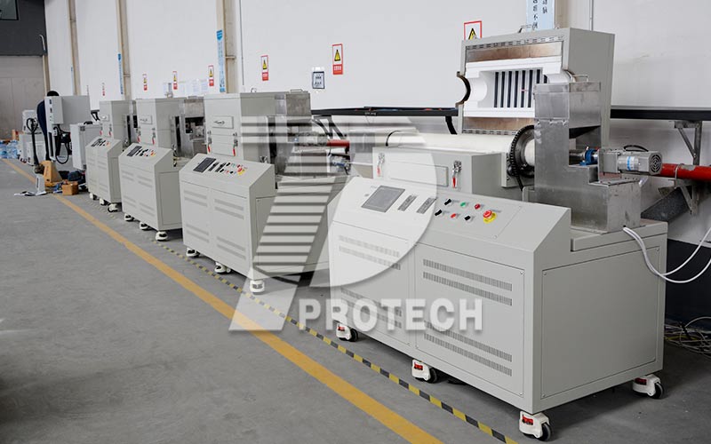 Rotary tilt tube furnace