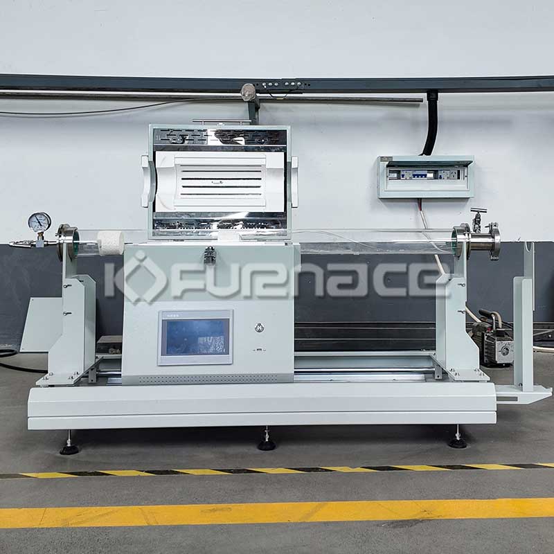 Sliding tube furnace