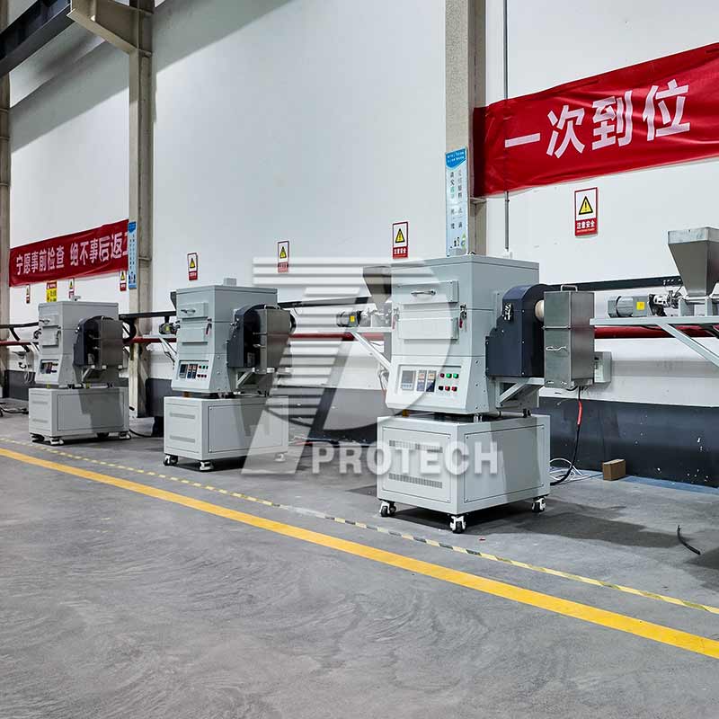 1300℃ Inclined Rotary Tube Furnace