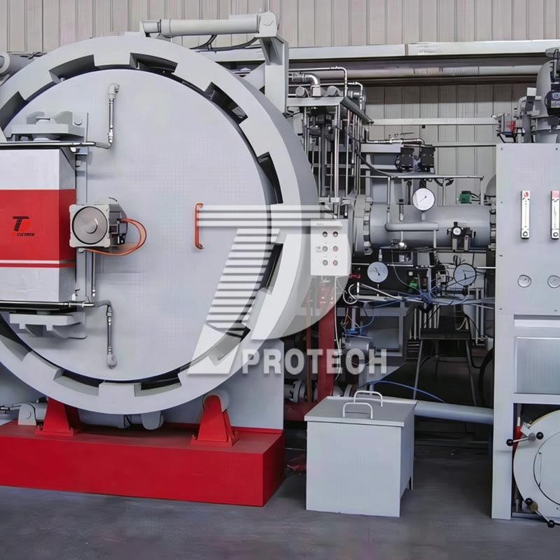 Vacuum debinding and sintering furnace