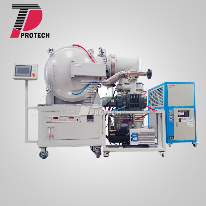 Touch screen high-temperature vacuum furnace