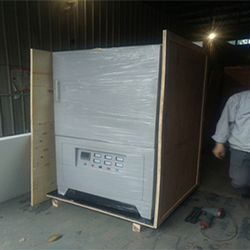 Customer quickly order one box annealing furnace during the Zhengzhou Protech exhibition date