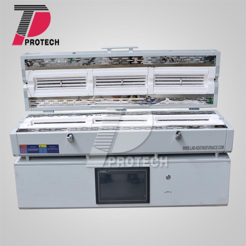 3 Zone Metal Tube Furnace