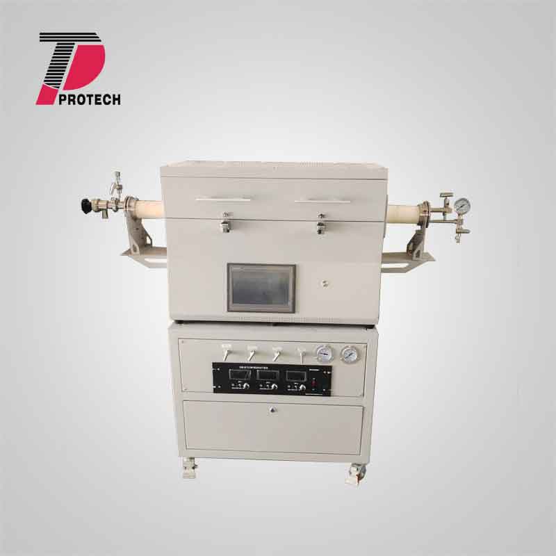 LCD Touch Screen 3 Zones Tube Furnace