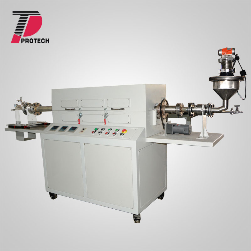 Automatic feeding and discharging Rotary Tilt Tube furnace