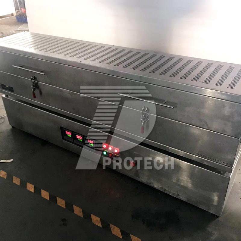 Stainless steel tube furnace